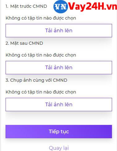 Các bước đăng ký vay tiền MoneyVeo 7 Các bước đăng ký vay tiền MoneyVeo 7