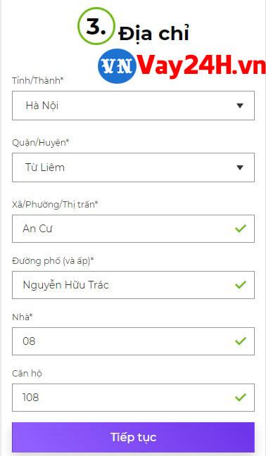 Các bước đăng ký vay tiền MoneyVeo 8 Các bước đăng ký vay tiền MoneyVeo 8