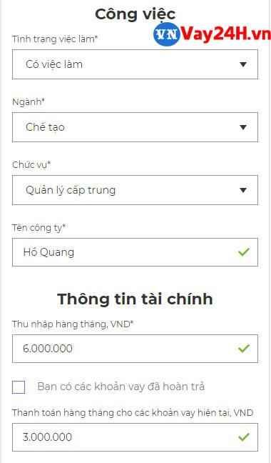 Các bước đăng ký vay tiền MoneyVeo 9 Các bước đăng ký vay tiền MoneyVeo 9