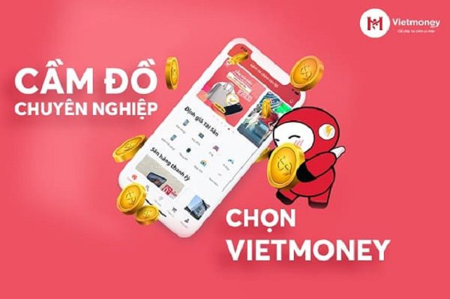 Cầm điện thoại tại Vietmoney