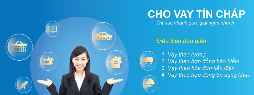 C&aacute;c h&igrave;nh thức vay t&iacute;n chấp sacombank phổ biến