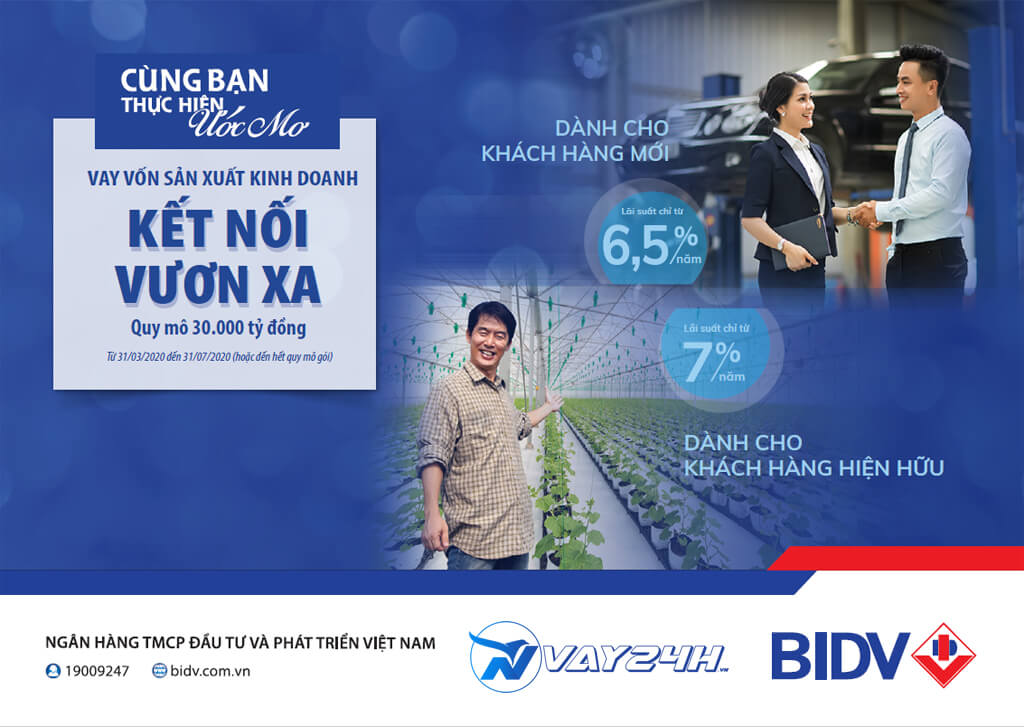 Chương tr&igrave;nh ưu đ&atilde;i l&atilde;i suất mua COVID vay thế chấp BIDV