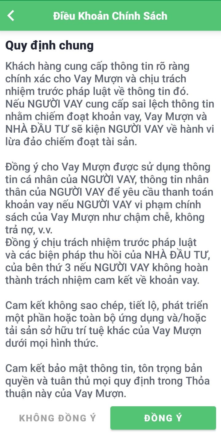 Ch&iacute;nh s&aacute;ch v&agrave; điều khoản