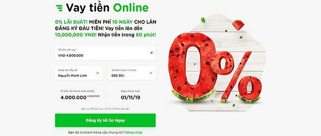 Lãi suất vay tiền tại Cashwagon Lãi suất vay tiền tại Cashwagon