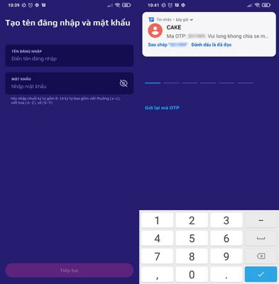 Tạo t&ecirc;n đăng nhập v&agrave; mật khẩu